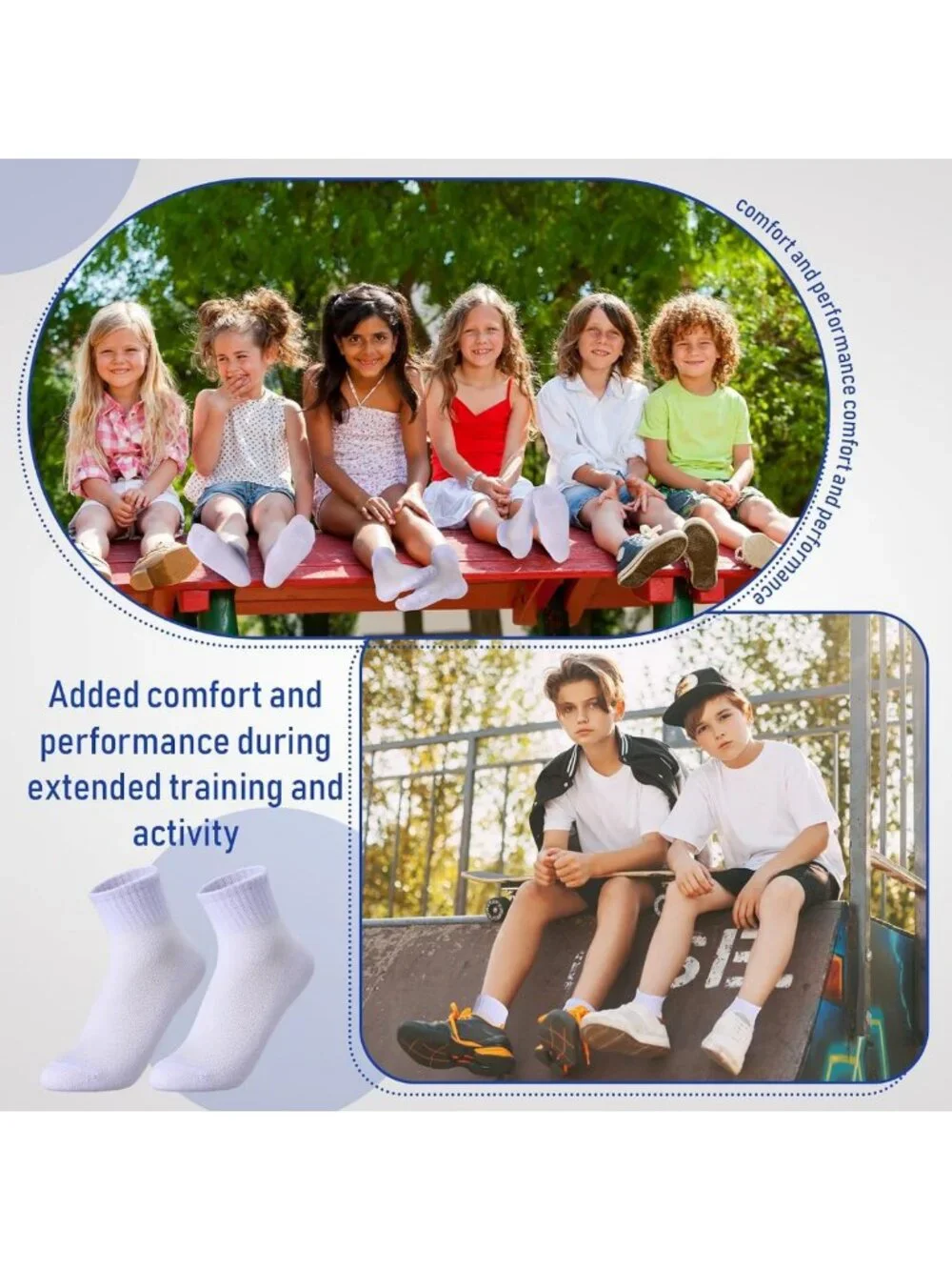 Bulk Kids Socks - 100 Pairs, Colorful & Comfortable, Perfect for Everyday Wear